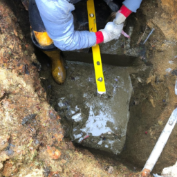 Construction d'un Mur de Soutènement en Blocs de Béton pour un Terrain en Pente Verrieres-le-Buisson